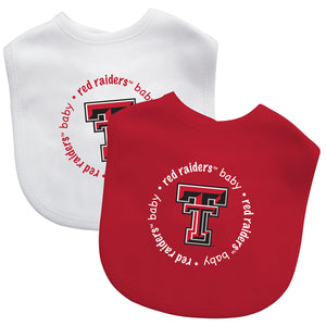 Texas Tech Red Raiders Baby Bib 2 Pack - Masterpieces Puzzle Company