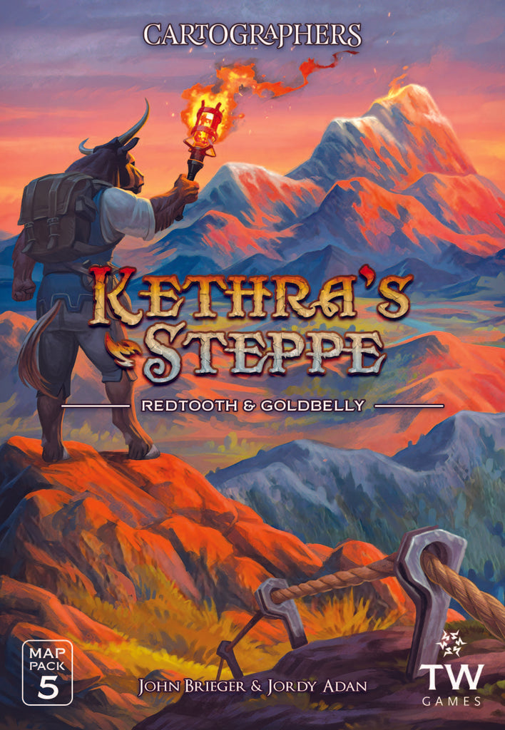 Thunderworks Games - Cartographers: Map Pack - Kethra's Steppe