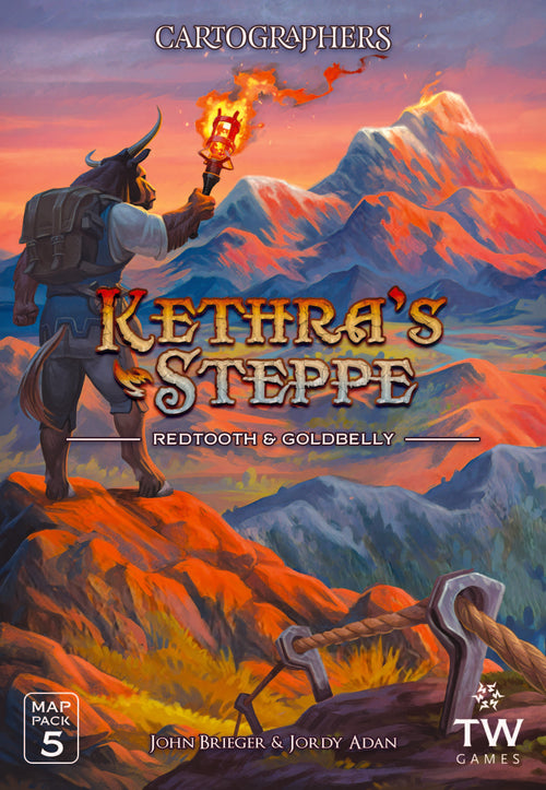 Thunderworks Games - Cartographers: Map Pack - Kethra's Steppe