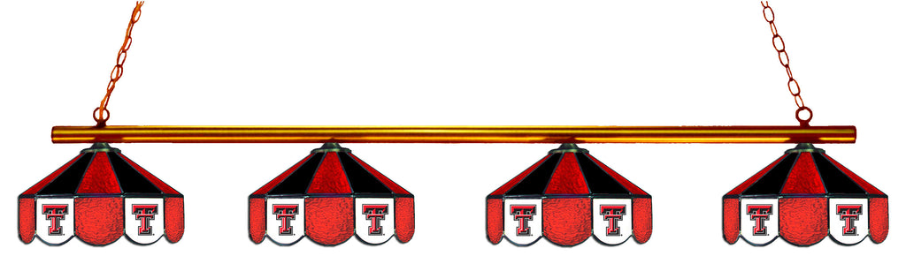 TEXAS TECH 4-LIGHT GAME TABLE LIGHT - TXT-480GL