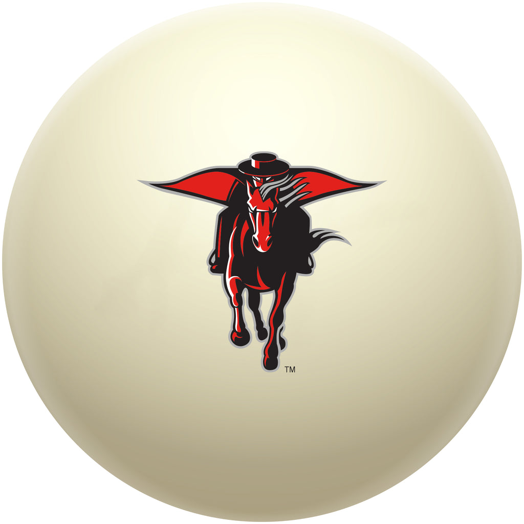 TEXAS TECH CUE BALL WHITE - TXTBBC200X