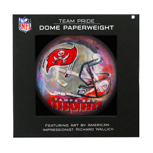 Tampa Bay Buccaneers Paperweight Domed - Sporticulture