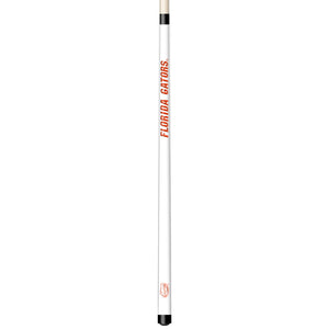 FLORIDA ENGRAVED BILLIARD CUE WHITE / ORANGE - UFLBCE102-JR