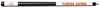 FLORIDA ENGRAVED BILLIARD CUE WHITE / ORANGE - UFLBCE102