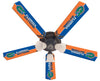 FLORIDA CEILING FAN - 52'' BLUE/ORANGE - UFLFAN100-52