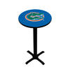 FLORIDA PEDESTAL PUB TABLE BLUE - UFLPTB201