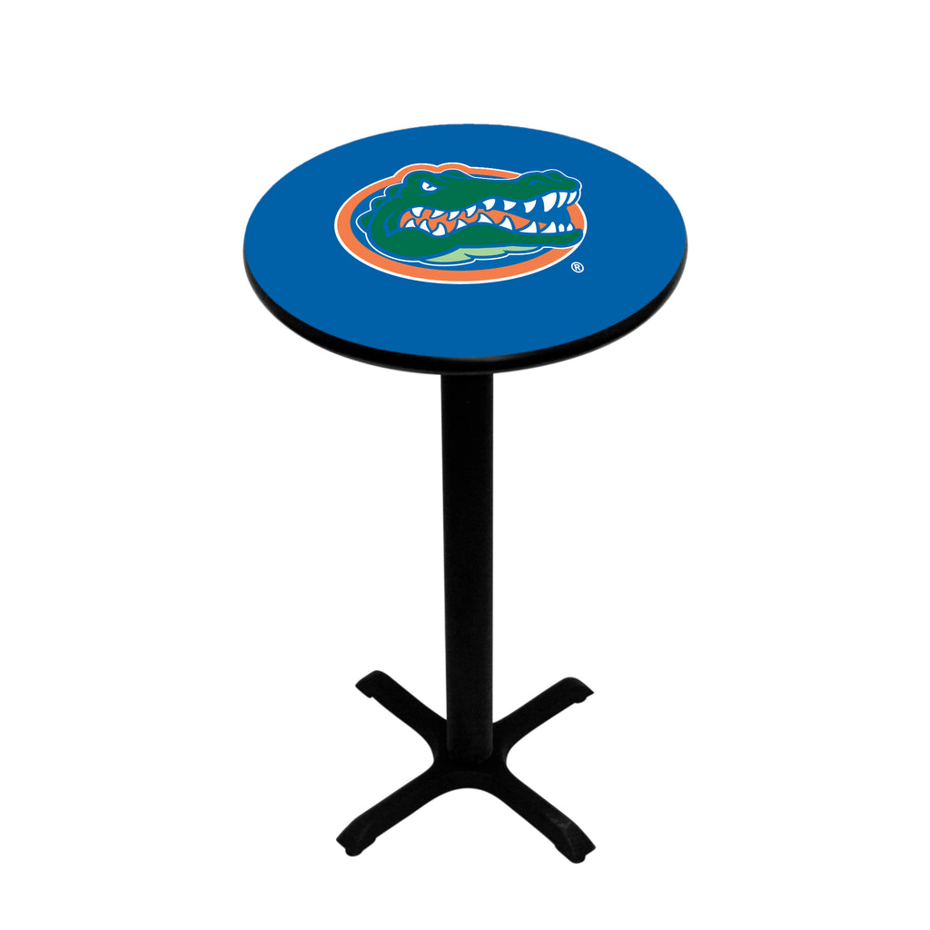 FLORIDA PEDESTAL PUB TABLE BLUE - UFLPTB201