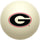 GEORGIA  CUE BALL WHITE - UGABBC100X
