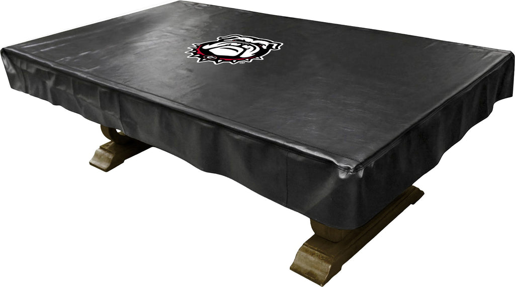 GEORGIA  BILLIARD TABLE COVER BLACK - UGABTC300ST-9