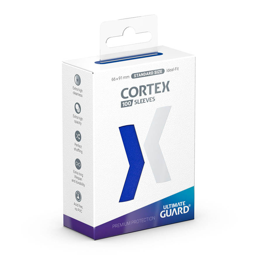 Ultimate Guard -  Ugd Cortex - Cortex Sleeves: Standard Size Matte Blue (100Ct)