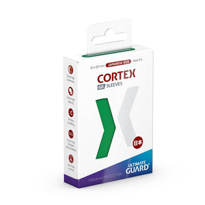 Ultimate Guard -  Ugd Cortex - Cortex Sleeves: Japanese Size Matte Green (60Ct)