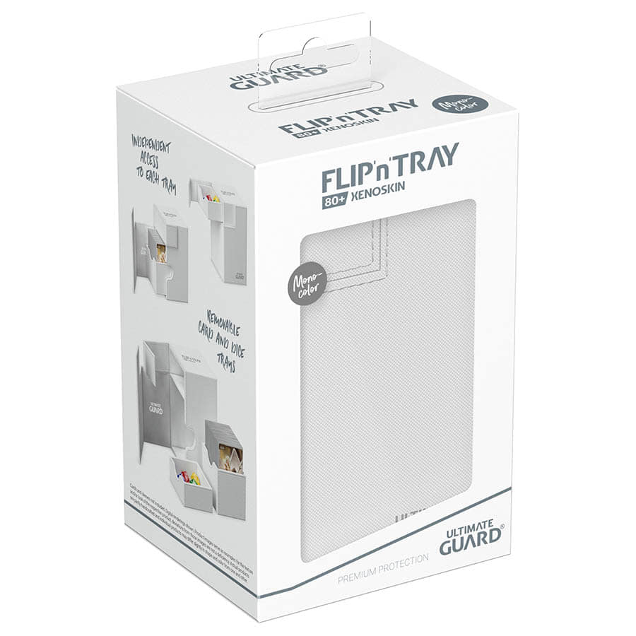Ultimate Guard -  Ugd Premium Boxes - Deck Case 80+ Flip'n'tray Monocolor White