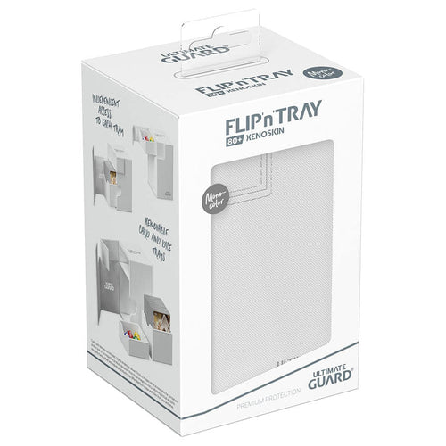 Ultimate Guard -  Ugd Premium Boxes - Deck Case 80+ Flip'n'tray Monocolor White