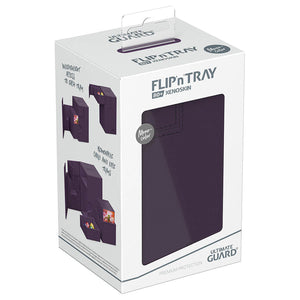 Ultimate Guard -  Ugd Premium Boxes - Deck Case 80+ Flip'n'tray Monocolor Purple