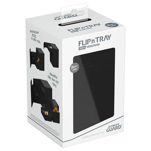 Ultimate Guard -  Ugd Premium Boxes - Deck Case 100+ Flip'n'tray Monocolor Black