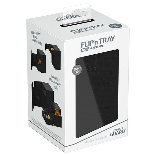Ultimate Guard -  Ugd Premium Boxes - Deck Case 100+ Flip'n'tray Monocolor Black