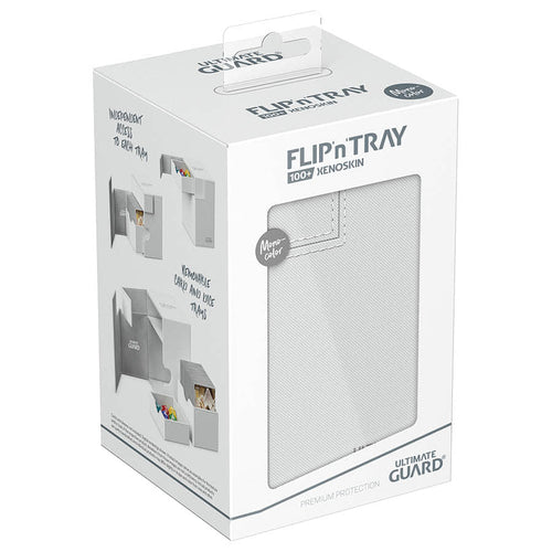 Ultimate Guard -  Ugd Premium Boxes - Deck Case 100+ Flip'n'tray Monocolor White