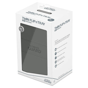 Ultimate Guard -  Ugd Premium Boxes - Twin Flip'n'tray Deck Case 160+ Monocolor Grey