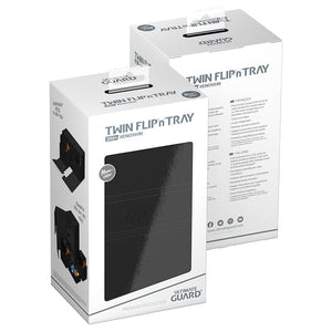 Ultimate Guard -  Ugd Premium Boxes - Twin Flip'n'tray Deck Case 200+ Black