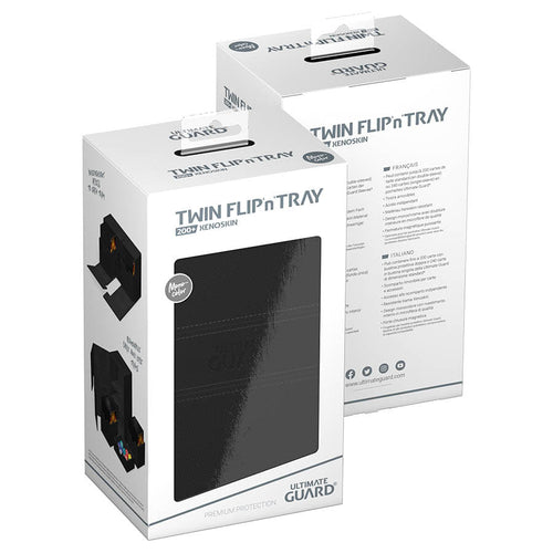 Ultimate Guard -  Ugd Premium Boxes - Twin Flip'n'tray Deck Case 200+ Black