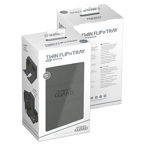 Ultimate Guard -  Ugd Premium Boxes - Twin Flip'n'tray Deck Case 200+ Grey