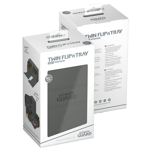 Ultimate Guard -  Ugd Premium Boxes - Twin Flip'n'tray Deck Case 200+ Grey