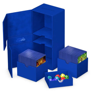 Ultimate Guard -  Ugd Premium Boxes - Deck Case 266+ Twin Flip'n'tray: Blue