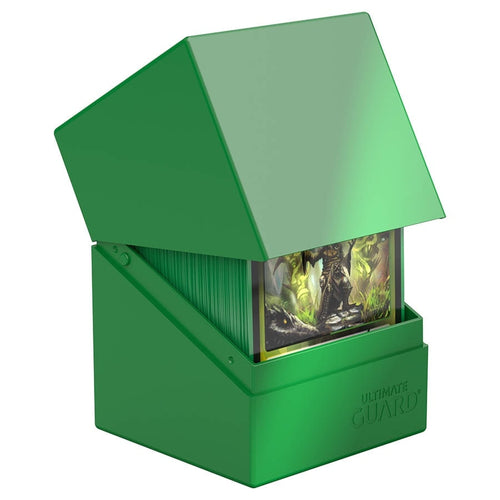 Ultimate Guard -  Ugd Boulder - Deck Case 100+ Boulder: Solid Green