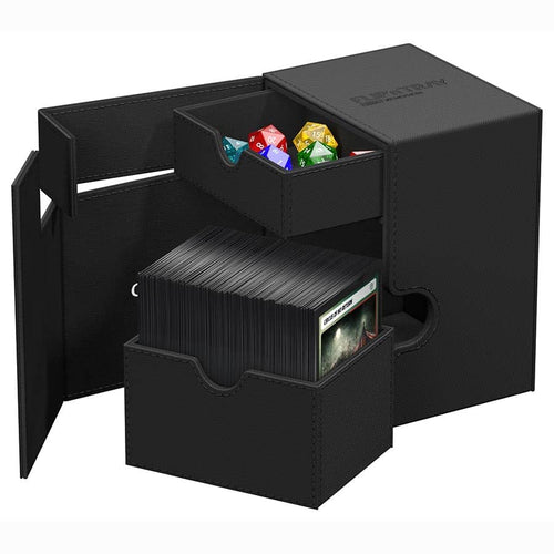 Ultimate Guard -  Ugd Premium Boxes - Deck Case 133+ Flip'n'tray: Monocolor Black