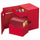 Ultimate Guard -  Ugd Premium Boxes - Deck Case 133+ Flip'n'tray: Monocolor Red