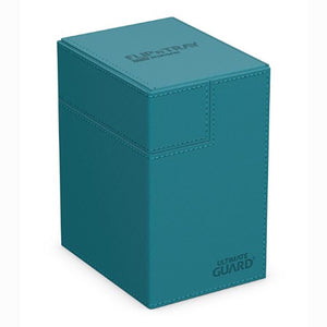Ultimate Guard -  Ugd Premium Boxes - Deck Case 133+ Flip'n'tray: Monocolor Petrol