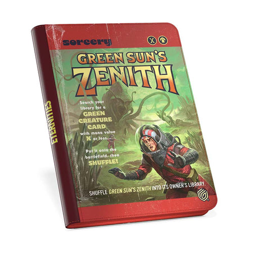 Magic The Gathering: Ultimate Guard Zipfolio 360 Xenoskin: Eoe Edge Of Eternities: Green Sun's Zenith