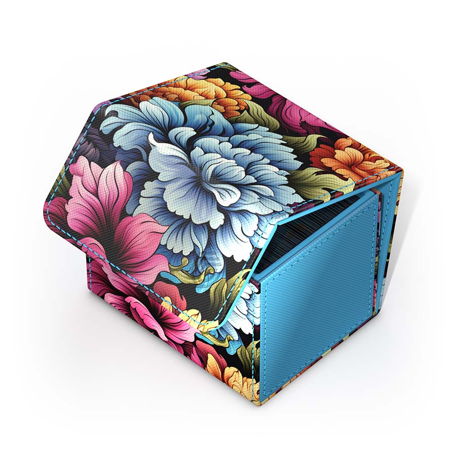Ultimate Guard -  Ugd Premium Boxes - Deck Case 100+ Sidewinder Xenoskin: Floral Places Iii: Springbloom Meadow