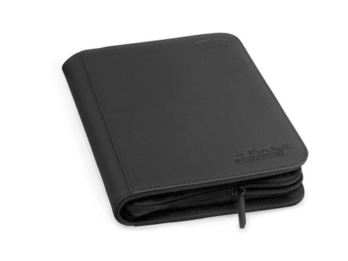 Ultimate Guard - Ultimate Guard 4-Pocket Zipfolio Xenoskin Black