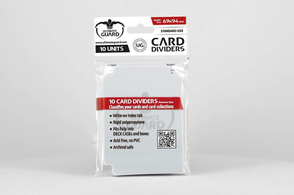 Ultimate Guard - Ultimate Guard Card Dividers Standard Size Transparent