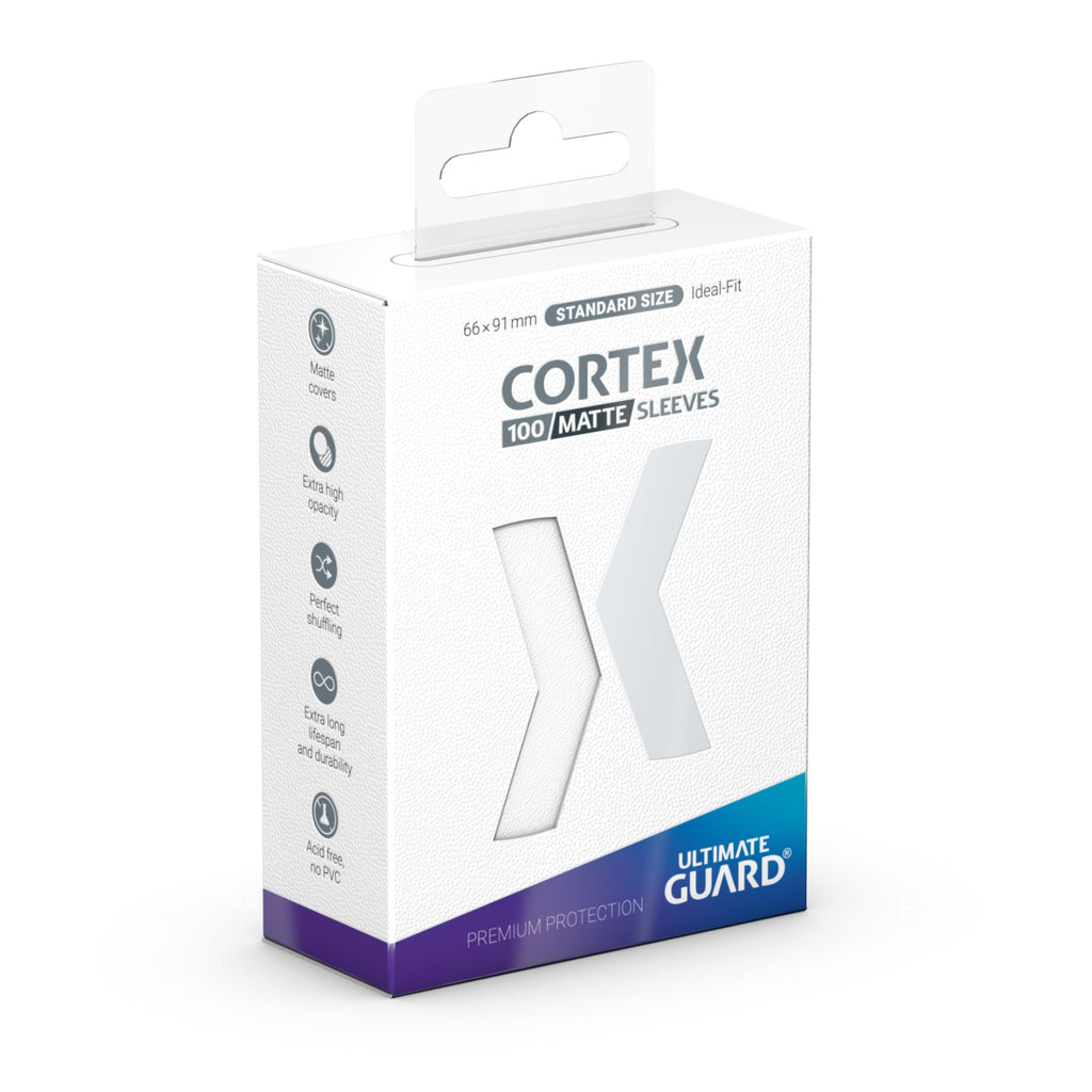 Ultimate Guard - Ultimate Guard Cortex Deck Protectors Glossy 100 Count White