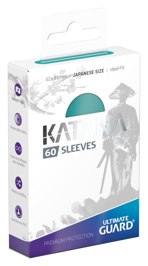 Ultimate Guard - Ultimate Guard Sleeves Japanese Katana Turquoise 60-Count