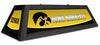 IOWA 42'' SPIRIT GAME TABLE LAMP - STOCK BLACK/GOLD - UIABSL421