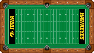 IOWA BILLIARD TABLE FELT - RECREATIONAL GRIDIRON - UIABTF000R-8