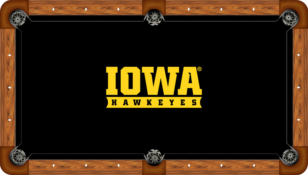 IOWA BILLIARD TABLE FELT - RECREATIONAL BLACK - UIABTF314R-8