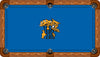 KENTUCKY BILLIARD TABLE FELT - RECREATIONAL BLUE - UKYBTF101-8R