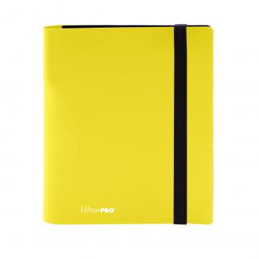 Ultra Pro - Ultra Pro Pro Binder: 4-Pocket - Lemon Yellow