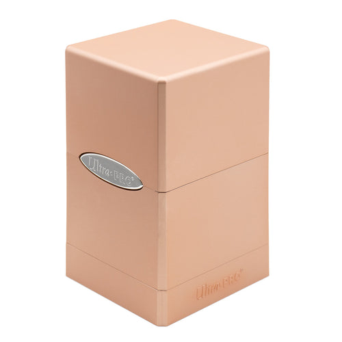 Ultra Pro - Ultra Pro Deck Box: Satin Tower - Metallic Rose Gold