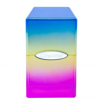 Ultra Pro - Ultra Pro Deck Box: Satin Tower - Rainbow