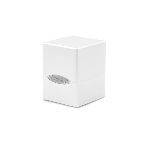 Ultra Pro - Ultra Pro Deck Box: Satin Cube - Arctic White