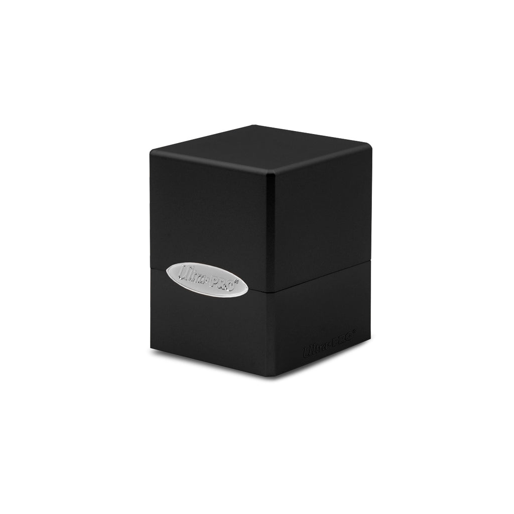 Ultra Pro - Ultra Pro Deck Box: Satin Cube - Jet Black