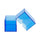 Ultra Pro - Ultra Pro Deck Box Eclipse 2 Piece Pacific Blue