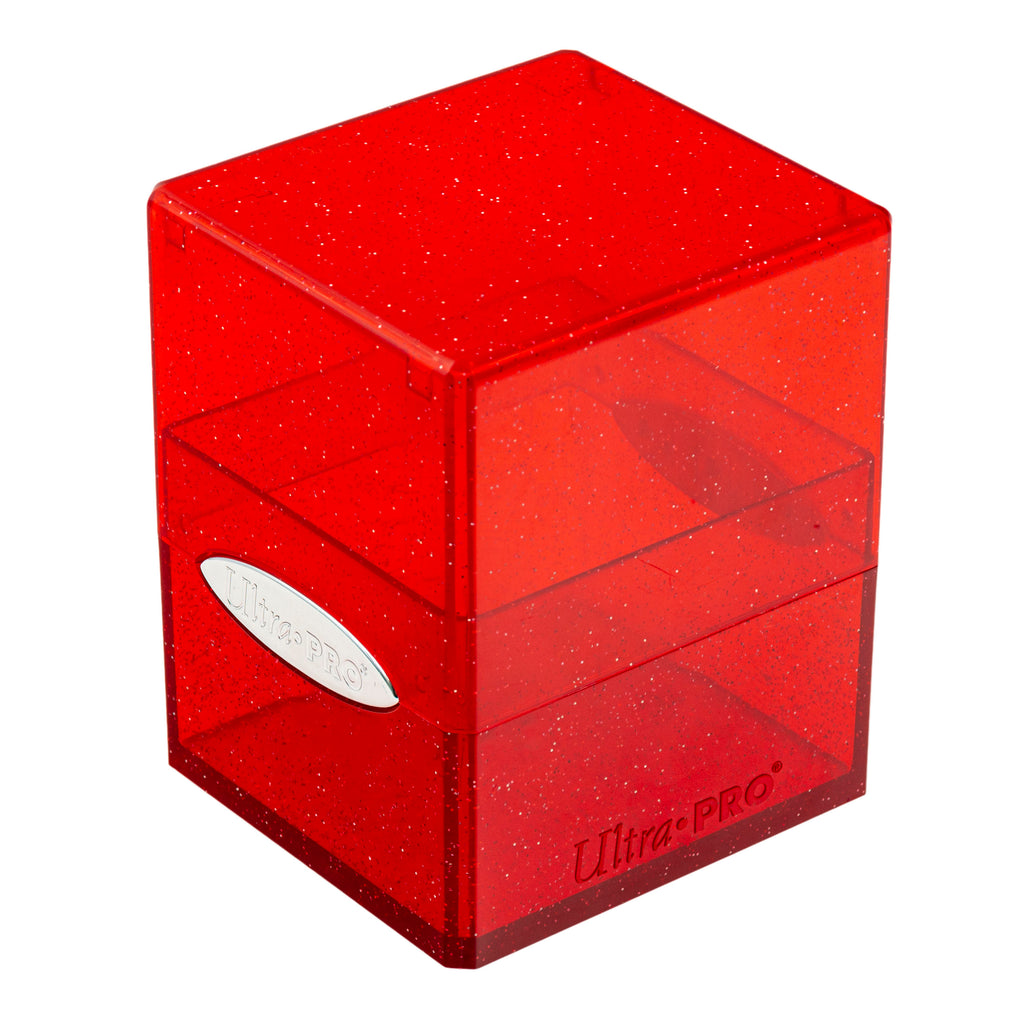 Ultra Pro - Ultra Pro Satin Cube Glitter Red