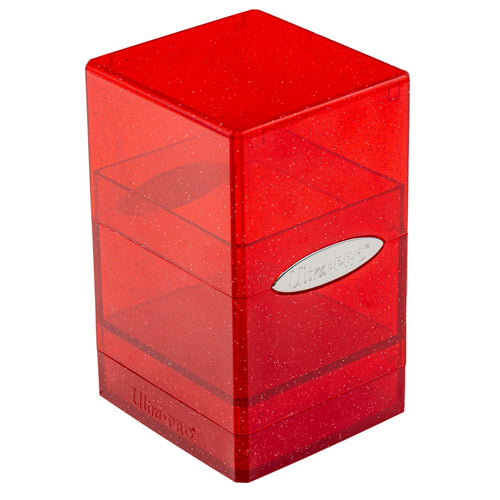 Ultra Pro - Ultra Pro Satin Tower Glitter Red