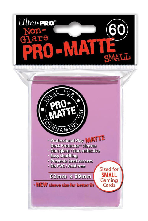 Ultra Pro - Ultra Pro Sleeves: Japanese Pro-Matte - Small Pink 60Ct